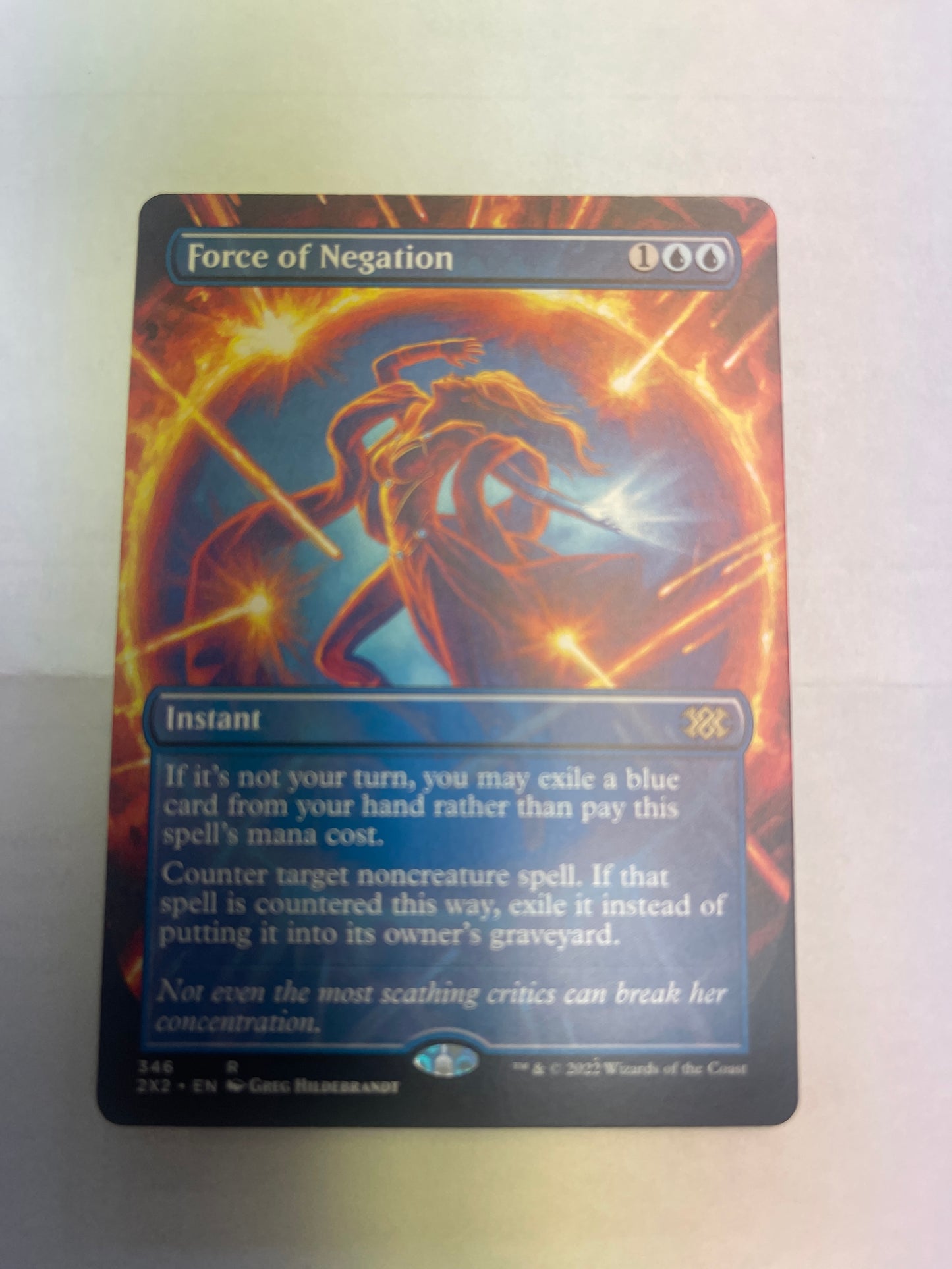 Magic the Gathering Force of Negation 346 R