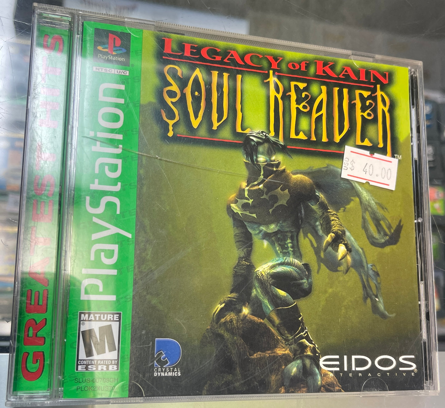 PS1 Legacy of Kain Soul Reaver