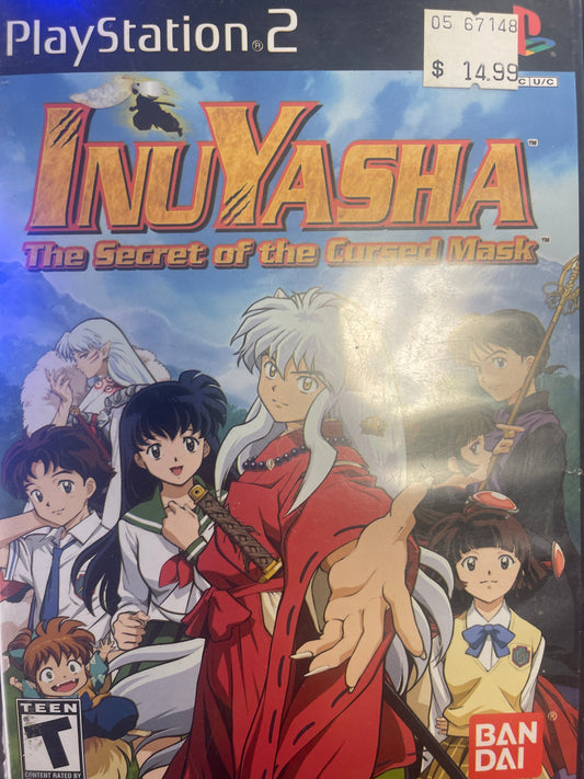 Ps2 Inuyasha The Secret of the Cursed Mask