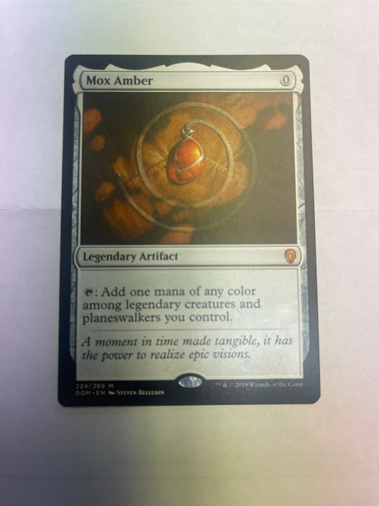 Magic the Gathering Mox Amber 224/269 M