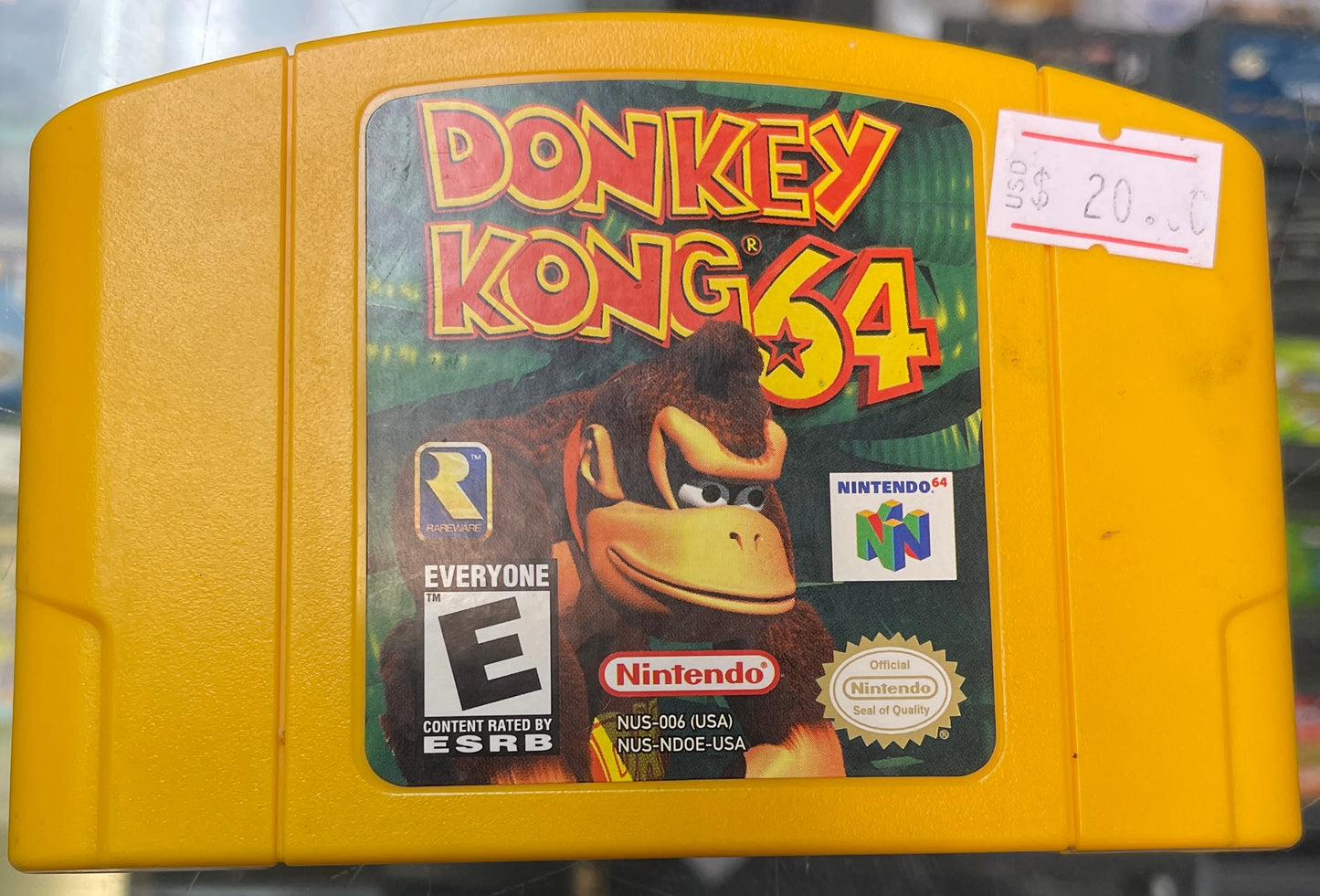 N64 Donkey Kong 64