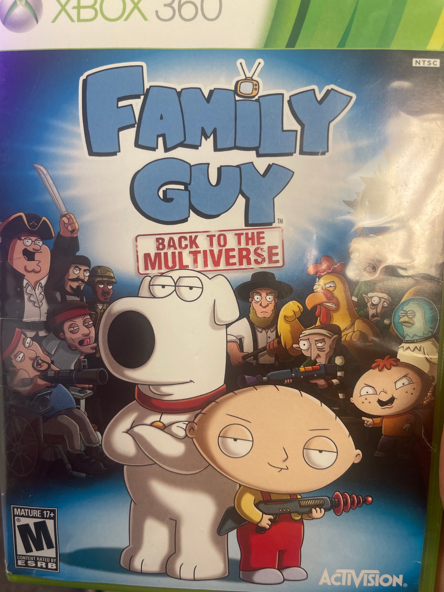 Xbox 360 Family Guy Back to the Multiverse