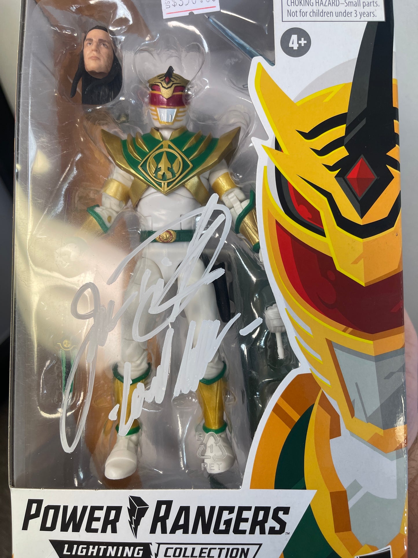 Power Rangers Lightning Collection Lord Drakkon signed Jason David Frank