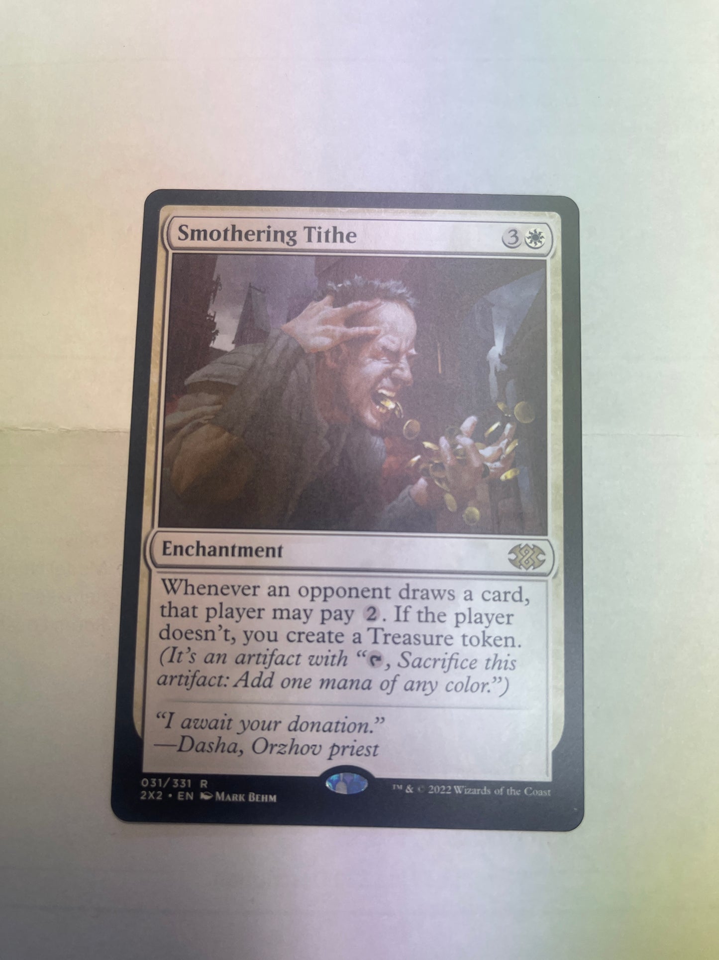 Magic the Gathering Smothering Tithe 031/331 R