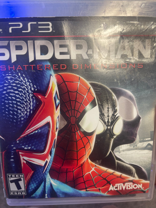 PS3 Spiderman Shattered Dimensions