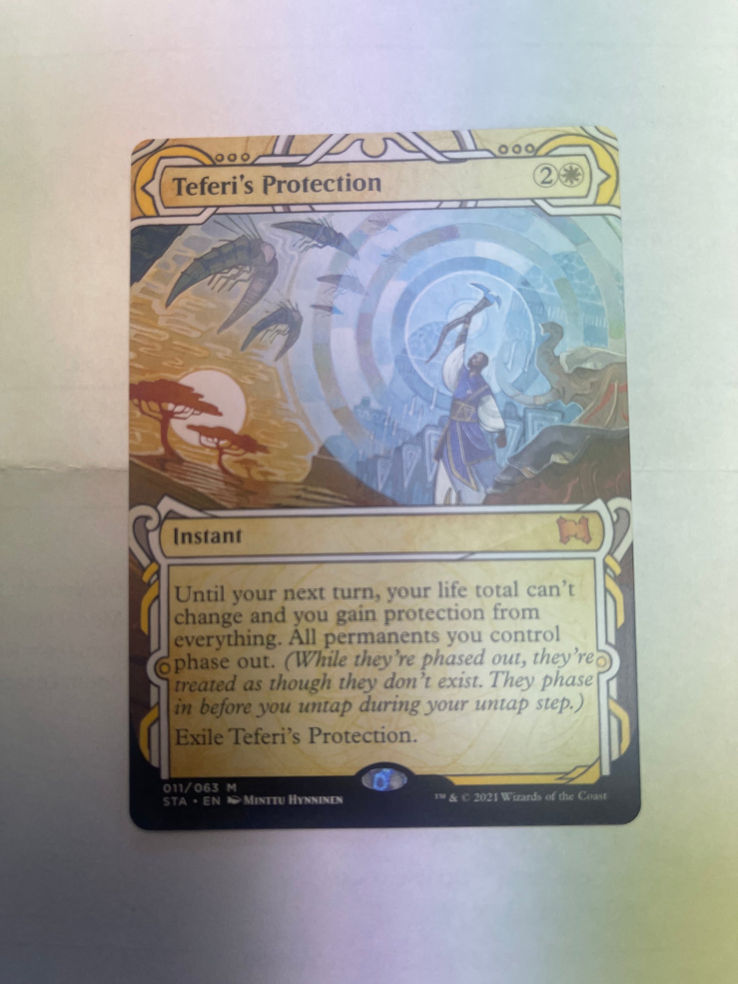 Magic the Gathering Teferi’s Protection 011/063 M