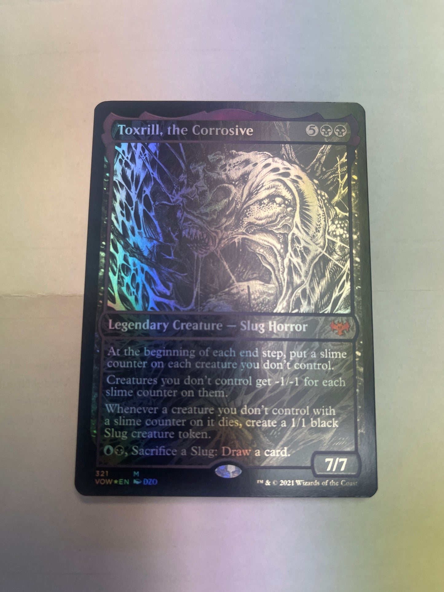 Magic the Gathering Toxrill, the Corrosive 321 M